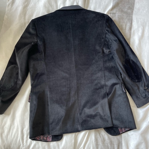 Isaac Mizrahi  boys velvet blazer size 16 - Picture 3 of 7
